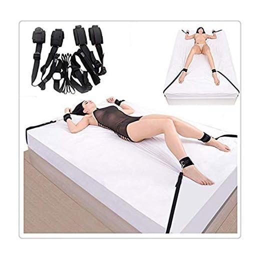 Z-one 1 Juego de columpios colgantes Esposas, pu?os de tobillo para accesorios de cuero c¨®modos de la habitaci¨®n