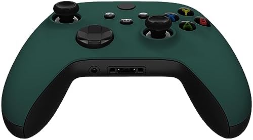 eXtremeRate Replacement Shell for Xbox Series X & S Controller - Personalized Upgrade - Racing Green Soft Touch Grip Custom Cover Case Faceplate for Xbox Core Controller [Controller NOT Included] — view 6