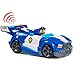 Paw Patrol, Chase 2-in-1 Transforming Movie City Cruiser Toy Car with Motorcycle, Lights, Sounds and Action Figure, Kids Toys for Ages 3 and up