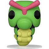 Pokemon - Figura de vinilo Caterpie Pop! (incluye funda protectora compatible con caja pop), multico...