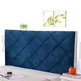 ✿【Matériaux de haute qualité】La housse de tête de lit est fabriquée en velours de haute qualité. Il est doux et chaud en hiver. Durable pour des années d'utilisation, respirant et confortable au toucher.