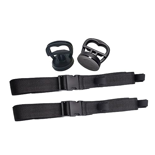 Sosoport Car Fishing Rod Holder inside Rack 1 Set 5 Loop Straps Vehicle Mounted Fishing Rod Carrier Protects Your Fishing Equipment