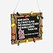 St. Louis Cardinals Official MLB 3 inch x 4 inch Chalkboard Sign Christmas Ornament