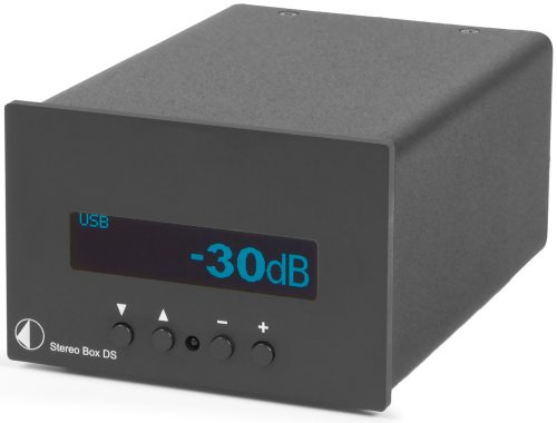Alta efficienza Pro-Ject Stereo Box DS Amplificatore Stereo, Nero