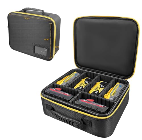 Heavy-Duty Battery & Tool Storage Case