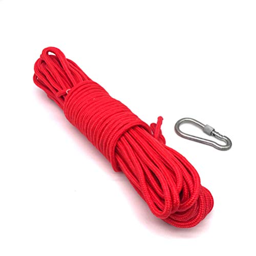 Happyyami 1 conjunto de ímãs de pesca com corda para salvamento e recuperação (300 kg)