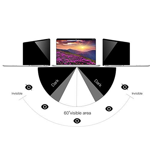 Privacy Screen MacBook Pro 16 inch, MacBook pro 16 Privacy Screen Filters Compatible with MacBook Pro 16 Inch 2019 /Anti- Spy &Anti-Glare Film