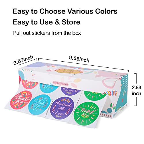 Sontanbao 1200Pcs 2 Inch Thank You Stickers Small Business, Waterproof Thank You Stickers For Packaging #TOP5