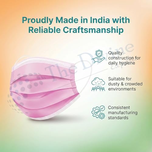 Image of The Divine Exports Surgical Mask for Men & Women | Certified by ISO & CE to Protect Mouth Droplets, Dust and Pollution Combo