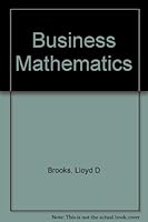 Business Mathematics 0070081662 Book Cover