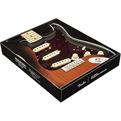 Fender Pré-Filaire Pickguard Strat Vintage Sans Bruit de Vintage – S/S/S – Shell de Tortue 0992345500 Rouge - Les Beatles, Paul McCartney, John Lennon, RIngo Starr, George Harrison Fender Pré-Filaire Pickguard Strat Vintage Sans Bruit de Vintage - S/S/S - Shell de Tortue 0992345500 Rouge – Image 3