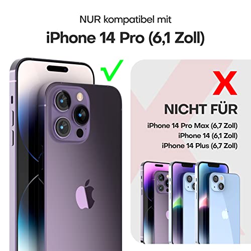 iPhone 14 Pro Hülle TAURI 5 in 1 – Schlank und Stoßfest
