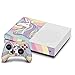 Head Case Designs Licenza Ufficiale Martina Illustration Unicorno Mix Arte Vinile Sticker Gaming Pelle Adesivo Compatibile con Xbox One S Console And Controller Bundle