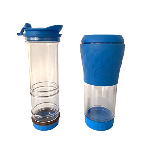 Cafeteira Pressca Azul Real 350 ml