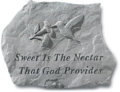 Kay Berry Sweet is The Nectar That God Provides Decorative Stones, Multicolor