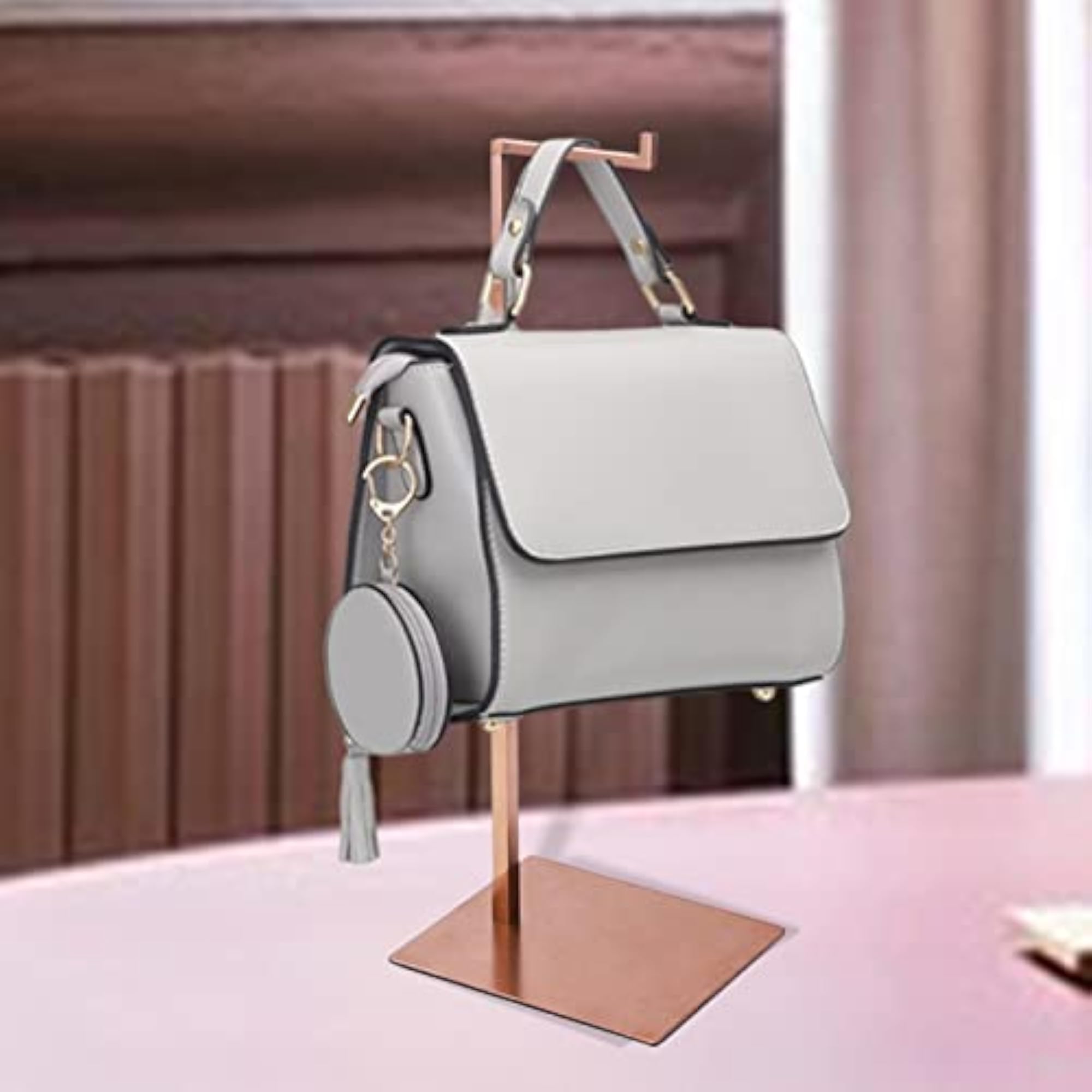 BNF® Handbag Display Rack, Multi-Purpose Purse Stand