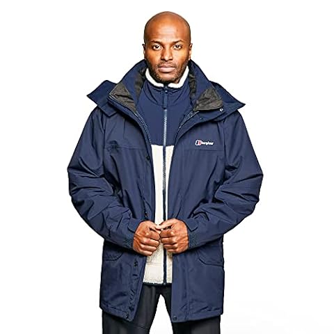 Berghaus Męska kurtka Cornice III Interactive Gore-Tex Wodoodporna Shell | Trwała | Oddychający płaszcz przeciwdeszczowy