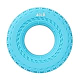 Entrenador de agarre – Herramienta cómoda para entrenar los antebrazos | Anillo de refuerzo de mano – para casa, oficina, coche, viajes, adolescentes adultos deportivos