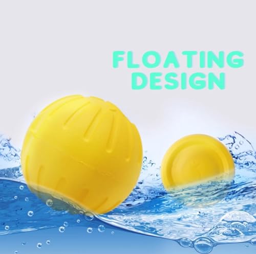 Image of Petarchi Premium RuffFoam Ball Dog Toy | Durable, Non-Toxic | Interactive Floating Pet Toy for Training, Tug Chew, Fetch & Water Play | Improves Dental Health | Indoor & Outdoor Play (Small, 7CM)