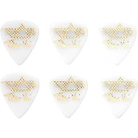 Ibanez signature series plectrums featuring rubber grip 1.0mm thickness White finish great for all types of playing Featuring Steve Vai's signature