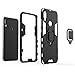 Redmi Note 7 Case DWaybox Ring Holder Iron Man Design 2 in 1 Hybrid Heavy Duty Armor Hard Back Case Cover Compatible with Xiaomi Redmi Note 7/Redmi Note 7 Pro 6.3 Inch (Black)