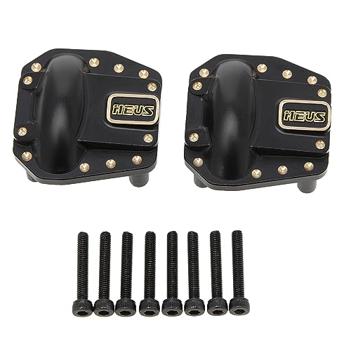 MEUS Racing AR45 70g Diff Cover Differential Covers for for Axial SCX10 PRO SCX10 III 1/10 RC Crawler Upgrades Parts, 2pcs