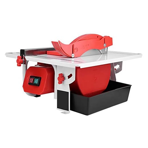 Heavy Duty Electric Wet Tile Cutter, 600W Wet Tile Saw Cutting Machine with Cutting Blade, US Plug 110V