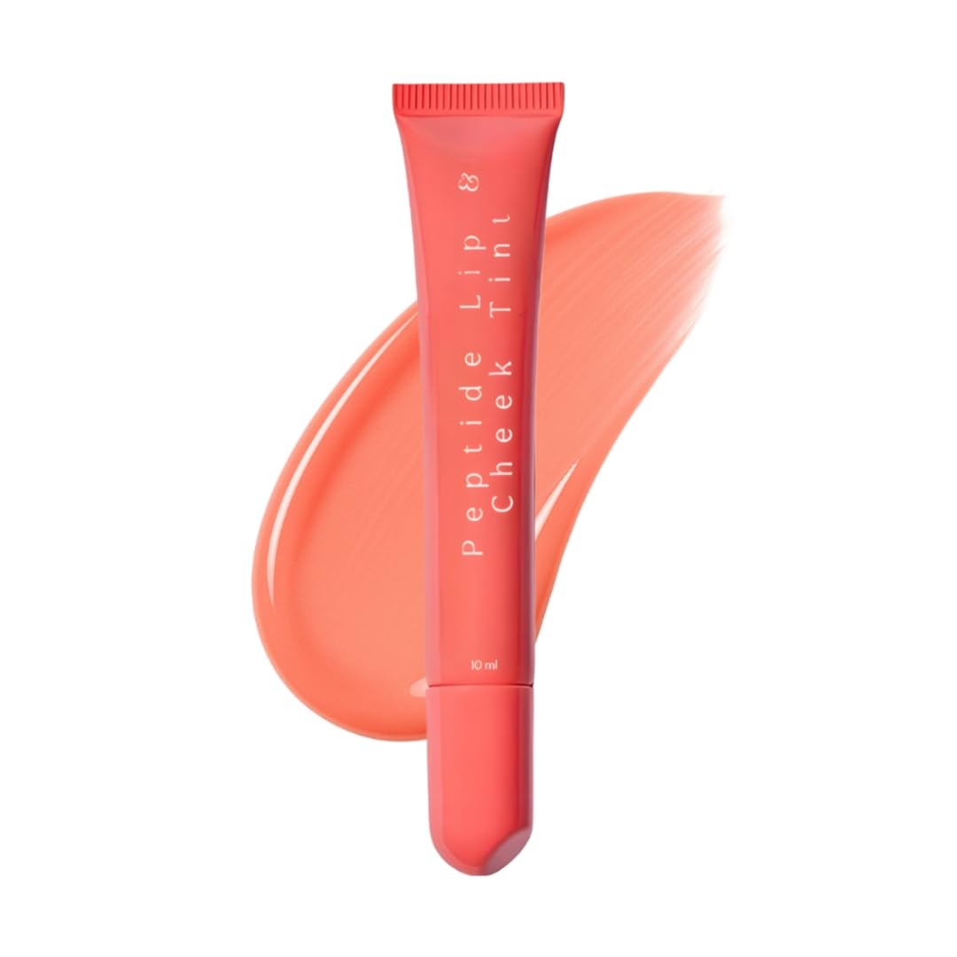 Super Stay Lip Tint. Lip and Cheek Color Matte Finish, 12Hr Stay, Multi Use, Comfortable Long wear formula, Buildable. (Peach, Regular)