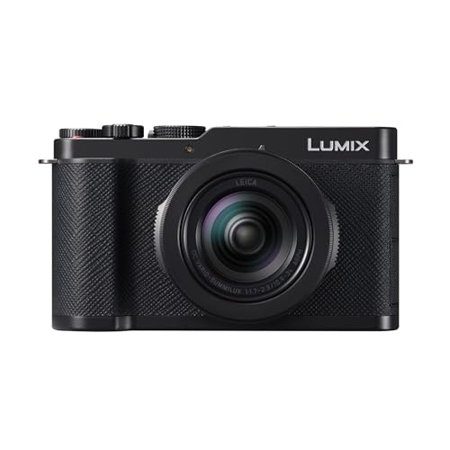 Panasonic LUMIX DC-L10E-K, Appareil Photo Compact avec Objectif Leica 24–75 mm F1.7–2.8, capteur MFT 25 MP, autofocus Hybride à détection de Phase, Real Time LUT & Connexion Smartphone, Noir
