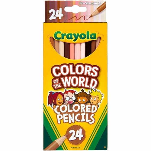 Set De 24 Crayons De Couleur Goliath Crayola Colours Of The World - vue 8