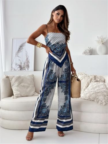 Conjunto de cachemira para mujer de estilo bohemio holgado con dos piezas 4