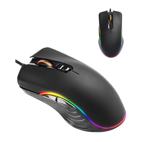 SHARE SUNSHINE Ergonomic RGB Gaming Mouse Cover