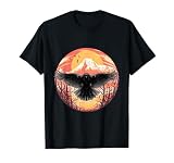 Nature Bird Ravens Crows Wilderness Mountains Nature Lovers T-Shirt