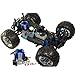 BINGXMF 1/10 Nitro RC Truck 80KM/H Fast Nitro Gas Power Car 4WD Hhigh Speed Off Road Climbing Truck Buggy for Adult 18CXP Gas-Engine Remote Control Truck RTR Hobby Racing Vehicle Short Course Crawler