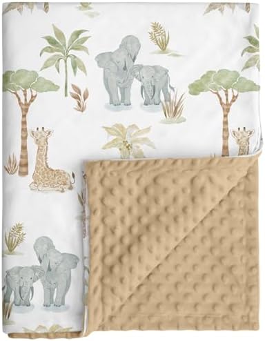 Fleece Baby Blankets for Girls & Boys, Infant Toddler Blanket