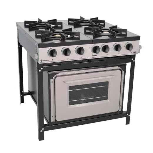 Fogão Industrial 4 Bocas Com Forno Linha Bravo