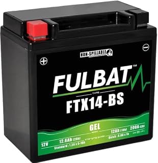Suzuki Yuasa YTX14-BS Equivalent AGM GEL Battery