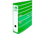 Elegante archivador, fabricado en cartón de 1,9 mm. plastificado en color VERDE