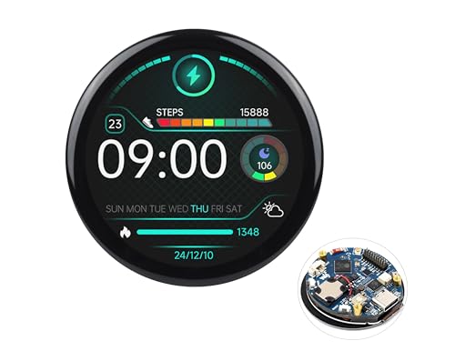 ESP32-S3 1.45C`Eh^b`fBXvCJ{[hA412x412sNZIPSfBXvCAxvƃWCXR[vZT[AI{[hXs[J[ƃ}CNAfBXvCtESP32AیJo[KXt