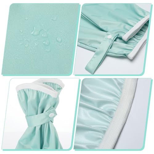 Wesnoy 4 Pcs Cloth Diaper Liners Bags Reusable Pail Liner for Cloth Diapers Washable Waterproof Large Capacity Pail Liner Wet Bag with Strap for Laundry Kitchen Garbage Rubbish Cans, Morandi Colors