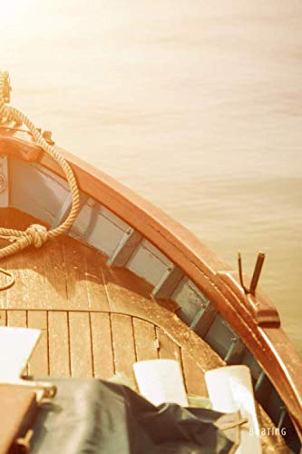 BOATING: The perfect notebook to record/track 60 boating trips in this personal 6x9" journal & log book.
