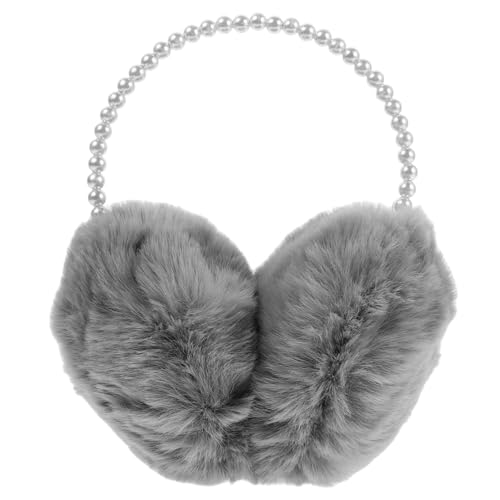 FOMIYES Fluffy Ear Muffs for Women Adjustable Winter Ear Warmers with Stylish Design for Cold Weather Outdoor Activities for Skiing and