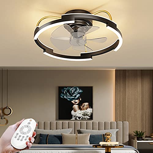 Ventilateur de plafond avec éclairage télécommandé idéal pour la table à manger
