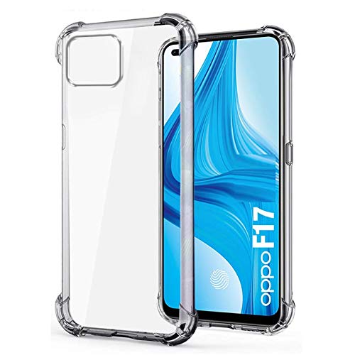 Image of Rubber Back Cover Compatible Model for Oppo CPH2095 /Oppo F17 - Transparent