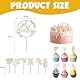 7 Stück Oh Baby Cake Topper Holz,Kuchen Topper Babyparty Tortendeko Für Baby Shower,Gender Reveal Party Deko