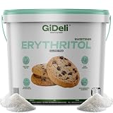 GiDeli Eriritolo 10 kg in secchio - Dolcificante Zero Calorie, Keto, Senza Zucchero