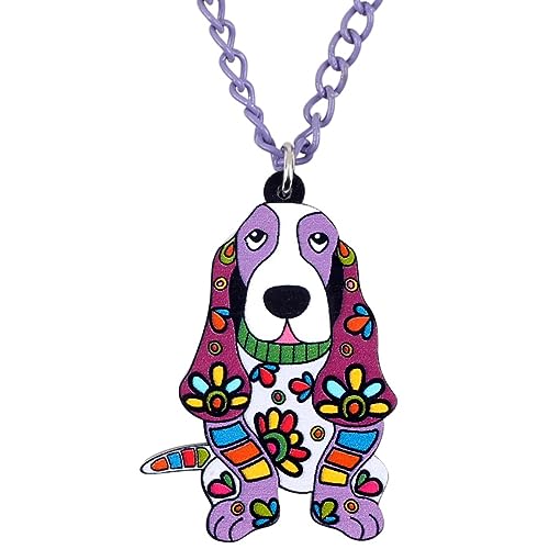 DALYNN Collana con Ciondolo a Forma di Cane