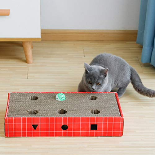 VILLCASE Cat Scratcher Cat Scratching Pad Durável Reciclável Cat Garras de Papelão Cat Lounge Relaxa