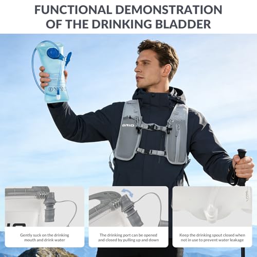 GRIO Hydration Running Vest 1.5L