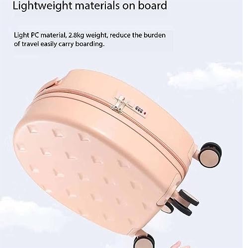 Suitcase Luggage with Spinner Wheels Lightweight Rolling Cabin Suitcase for Airplanes Travel Luggage(F,18 inch)2